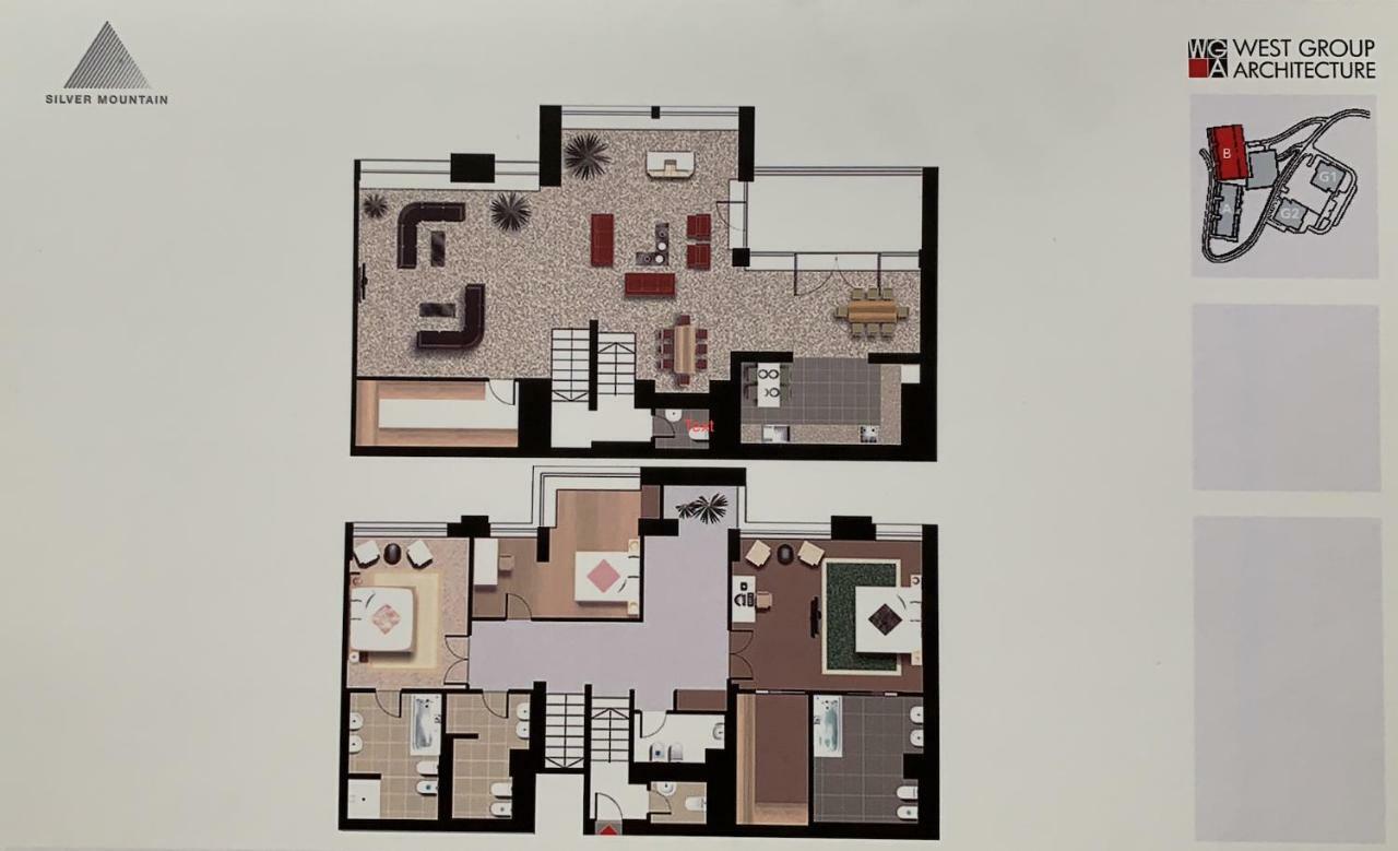A50 Cape Town Penthouse - Silver Mountain Poiana Brasov Esterno foto